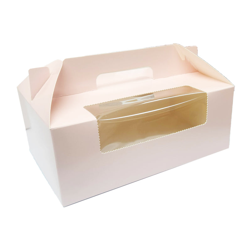 Cupcake 蛋糕盒(6個裝)-帶手抽 (23.5cm x 15cm x 9cm)