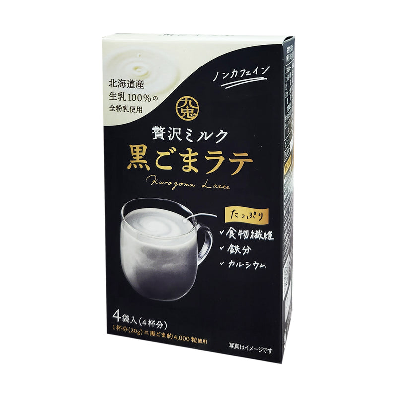 日本九鬼產業黑芝麻Latte (20g x 4)