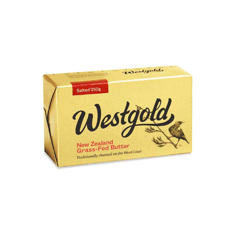 紐西蘭 Westgold 有鹽牛油Unsalted Butter 250克
